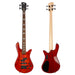 Spector USA Custom NS2 Bolt-On Bass Guitar - Inferno Red Gloss - #555 - Display Model, Mint