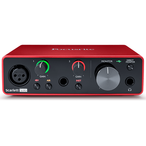 Focusrite Scarlett Solo Audio Interface - 3rd Gen - New