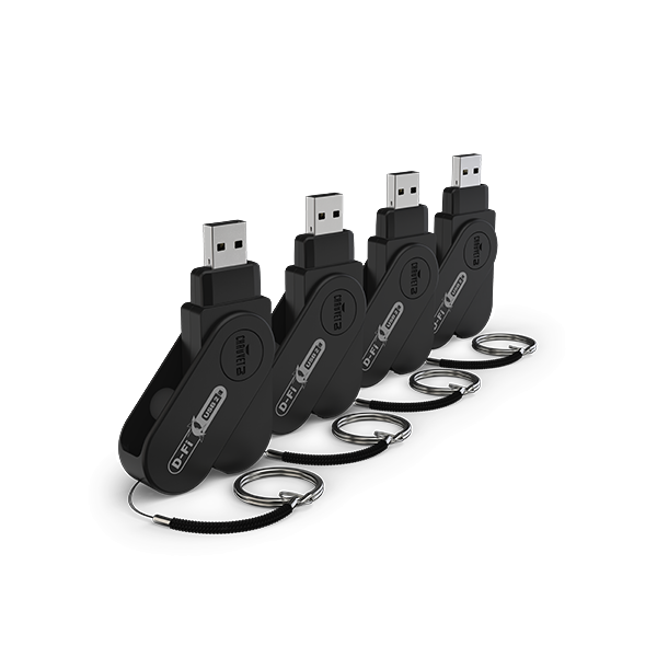 Chauvet DJ D-Fi USB 2 X4 Wireless D-Fi Transceiver 4-Pack