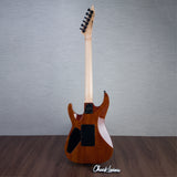 ESP USA M-I FR-DLX Flamed Maple Electric Guitar - Dark Lime Sunburst - #US23319