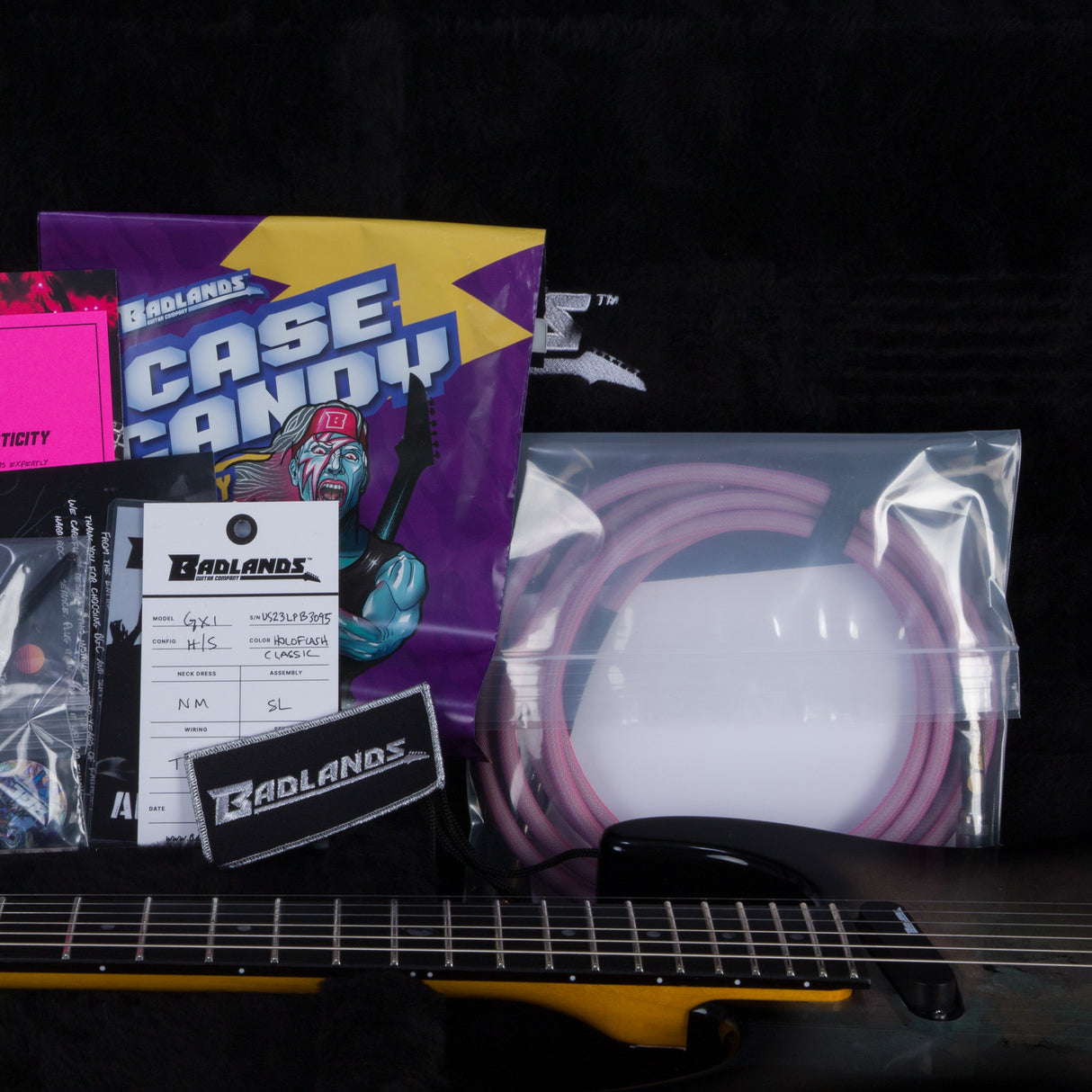 Badlands GX1 Holoflash HS Tremolo Electric Guitar - #US23LPB3095