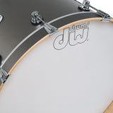DW Design Series 3-Piece Shell Pack with 22-Inch Kick Drum - Titanium Satin