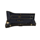 Bach 42AG Stradivarius Professional Tenor Trombone, Lacquer with Gold Brass Bell, Hagmann Valve - Open Box, Mint