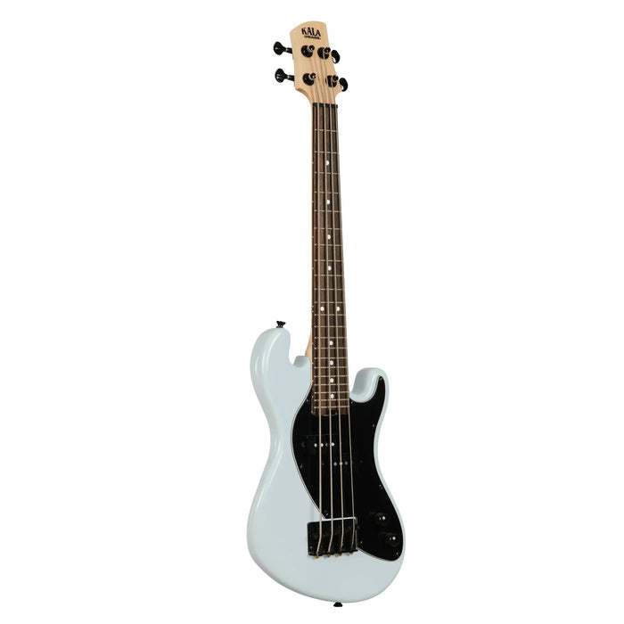 Kala U•BASS Electric Bass Guitar - Blue Fretted