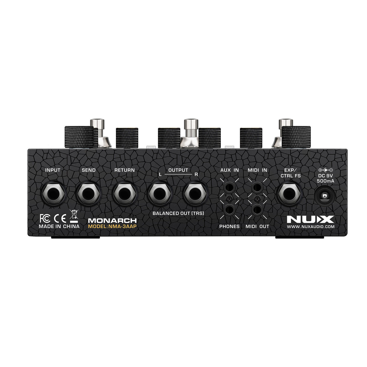 Nux Amp Acadermy Stomp Compact Guitar Amplifier Modeler