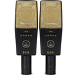 AKG C414 XLII/ST Large-diaphragm Condenser Microphone Matched Pair - Open Box, Mint