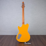 Powers Electric A-Type Electric Guitar - Signal Yellow - #B058