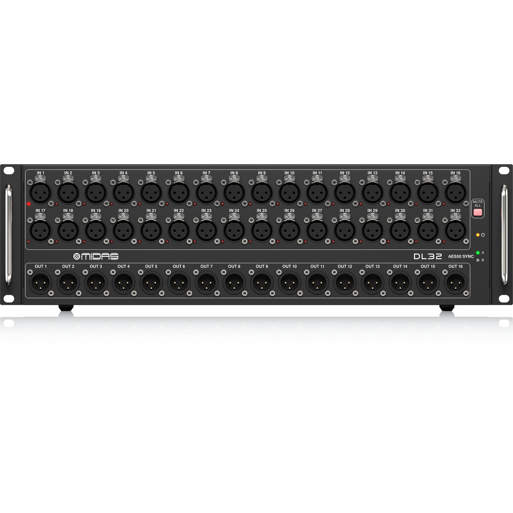 igarashikento　32GB増設 Office Midas DL32 32-Input/16-Output Stage Box with 32 Microphone Preamps