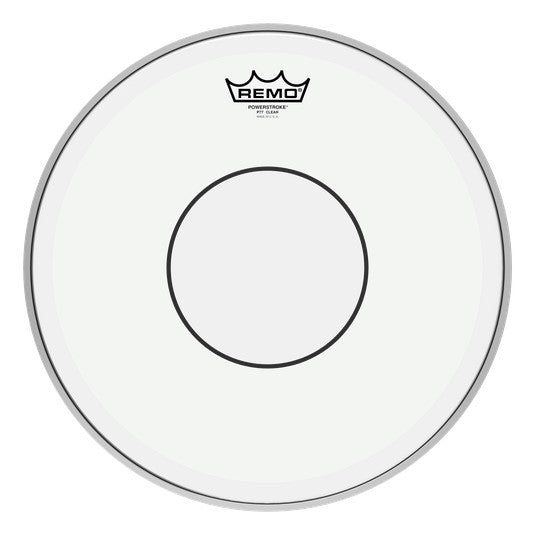 Remo 13" Powerstroke 77 Coated Clear Dot Drumhead - New,13 Inch