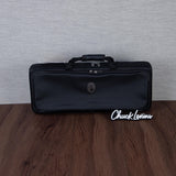 Marcus Bonna Double Flute Case for G and C Flute with Pocket - Black
