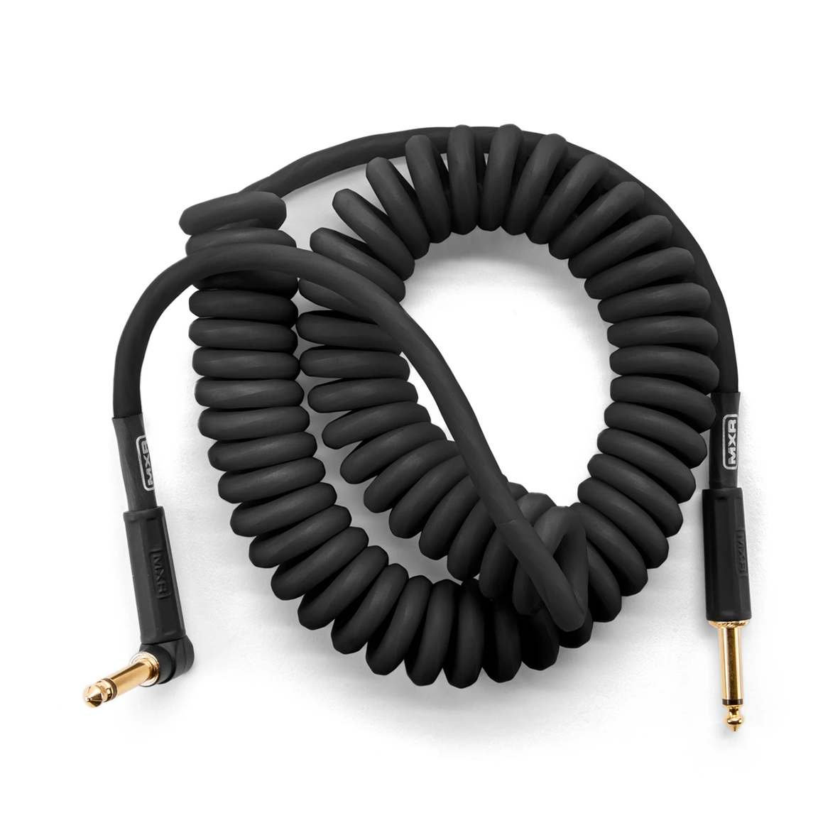 MXR 15-Foot Coil Black Instrument Cable - Right / Straight