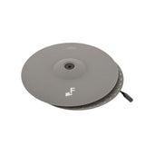 EFNOTE 14-Inch Electronic 2-Piece Hi-Hat Cymbal Pad - Warm Gray