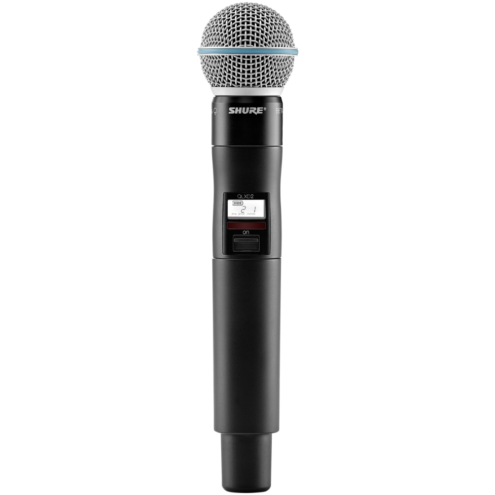 Shure QLXD24/B58 Handheld Digital Wireless System - G50 Band - New