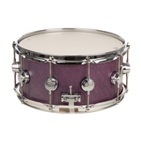 DW Collectors Series 6.5x14 Maple Snare Drum With Chrome Hardware - Lavender Satin Oil
