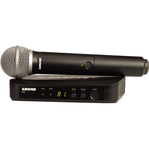 Shure BLX24/PG58 Handheld Wireless System with PG58 - H9 Band