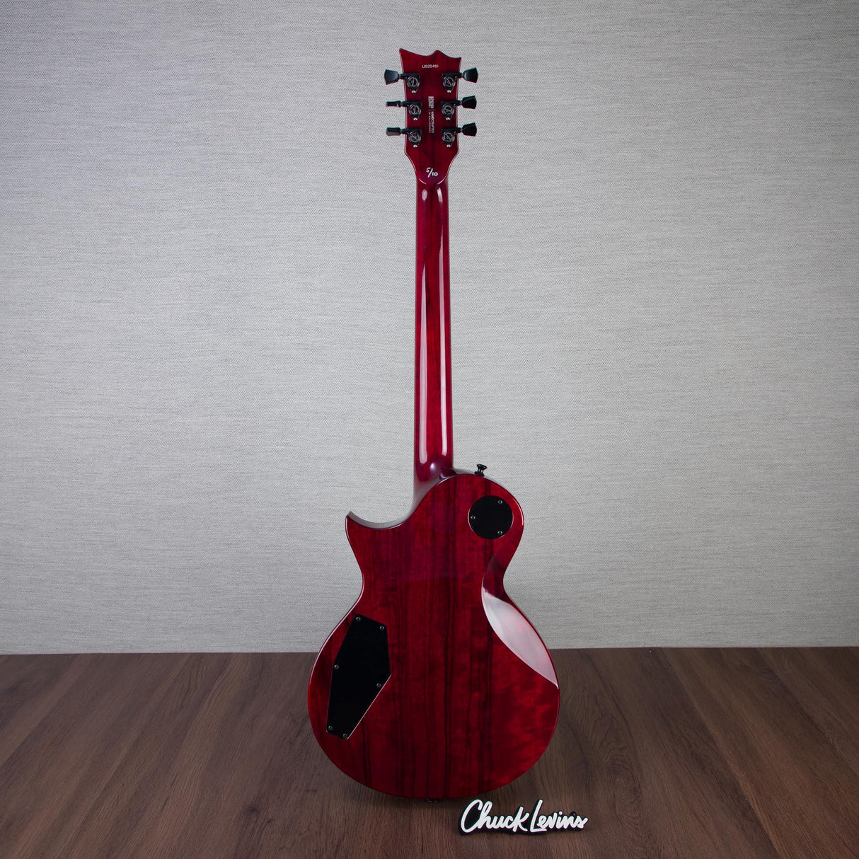 ESP USA Limited Edition Eclipse Electric Guitar - Black Limba - #US25410