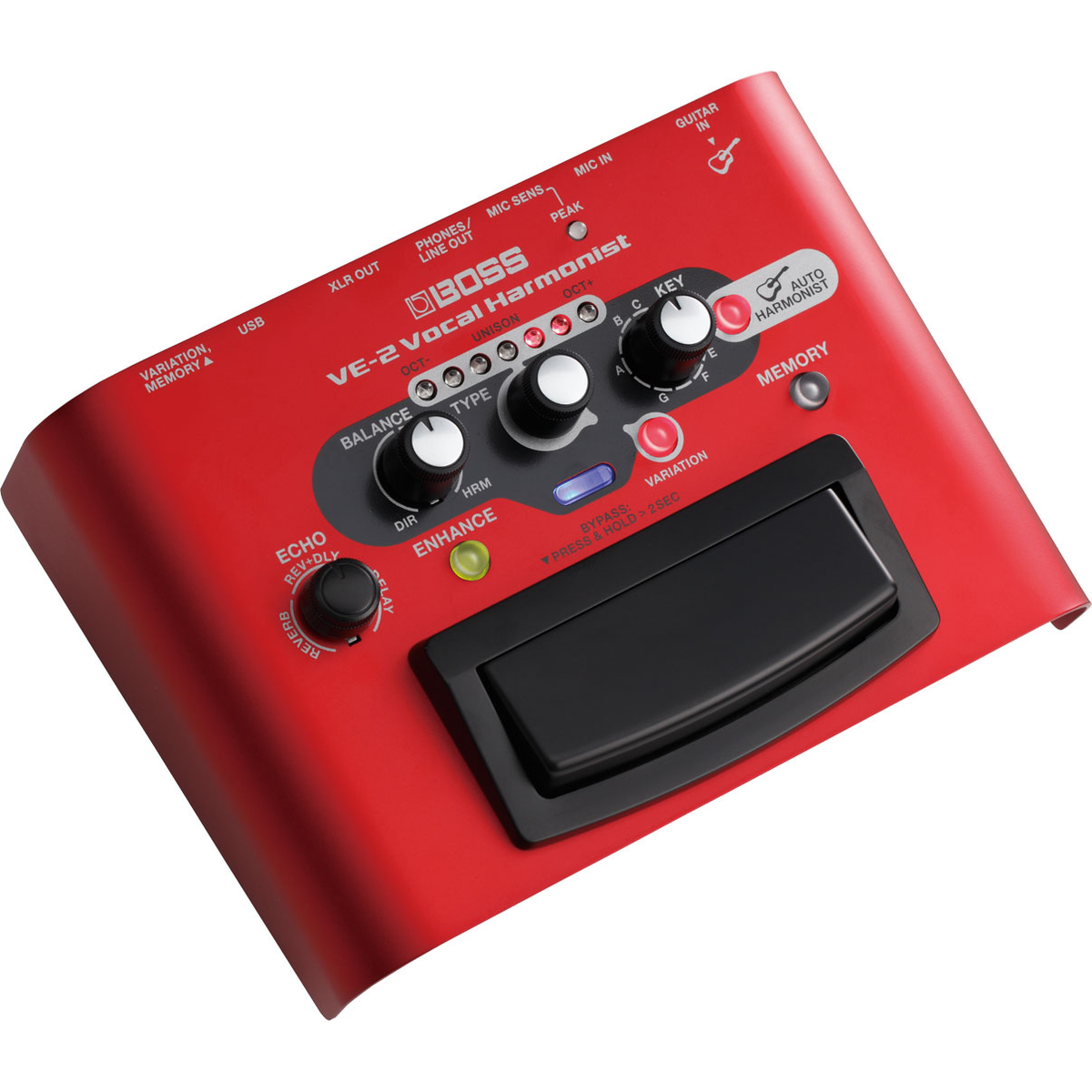 BOSS VE-2 Vocal Harmonist - Mint, Open Box