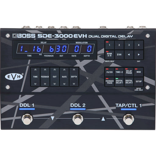 Boss SDE-3000EVH Dual Digital Delay Guitar Pedal