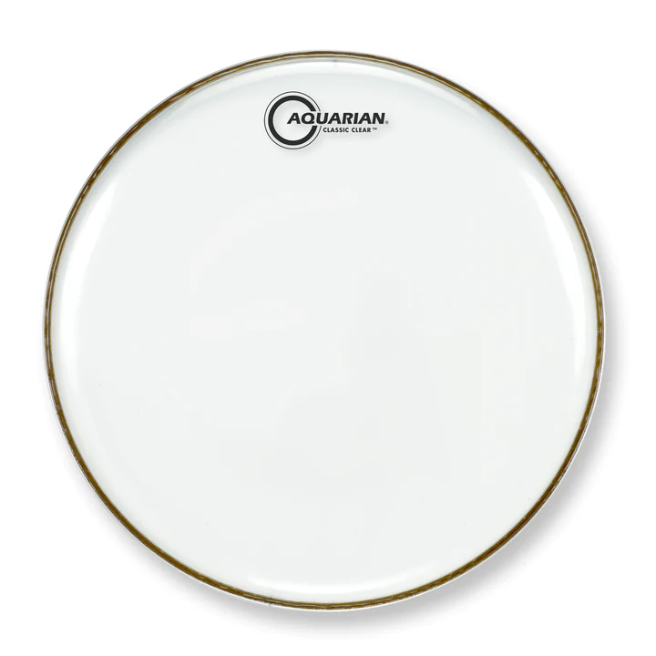 Aquarian CCSN12 Classic Clear Resonant Bottom Snare Head - New,12-Inch