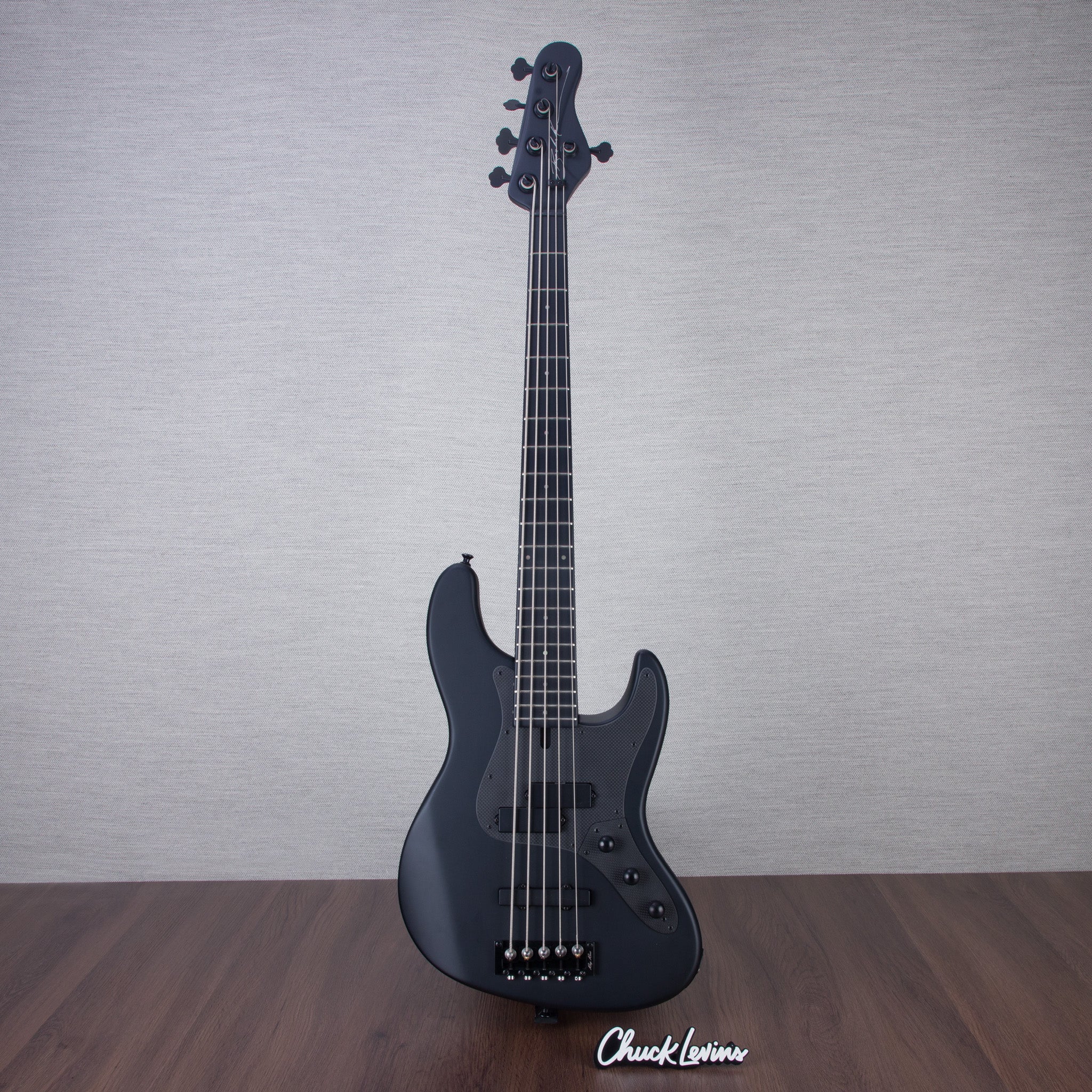 ベース BRUBAKER JXB-5 Brubaker USA Performance Series JXB-5 Electric Bass Guitar - Black