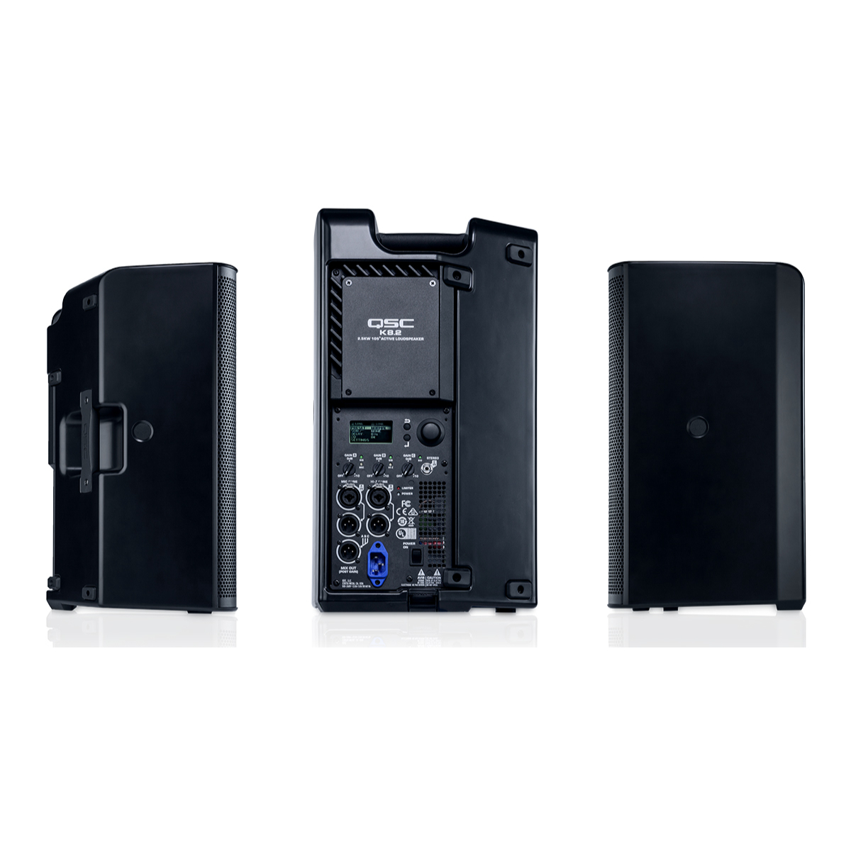 QSC K8.2 8-Inch 2000W Two-Way Powered Loudspeaker - Mint, Open Box