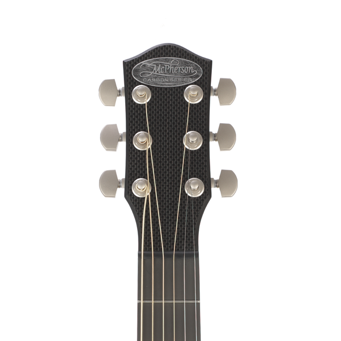 McPherson Touring Carbon Acoustic Guitar - Standard Top, Satin Pearl Hardware