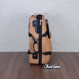 Marcus Bonna Baby 2 Standard Size French Horn Case - Light Brown Leather