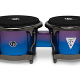Latin Percussion Tony Succar Signature Bongos - Rainbow with Black Nickel-Plated Hardware