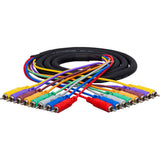 Hosa CRA-802 RCA-RCA 8-Channel Multitrack Recording Snake