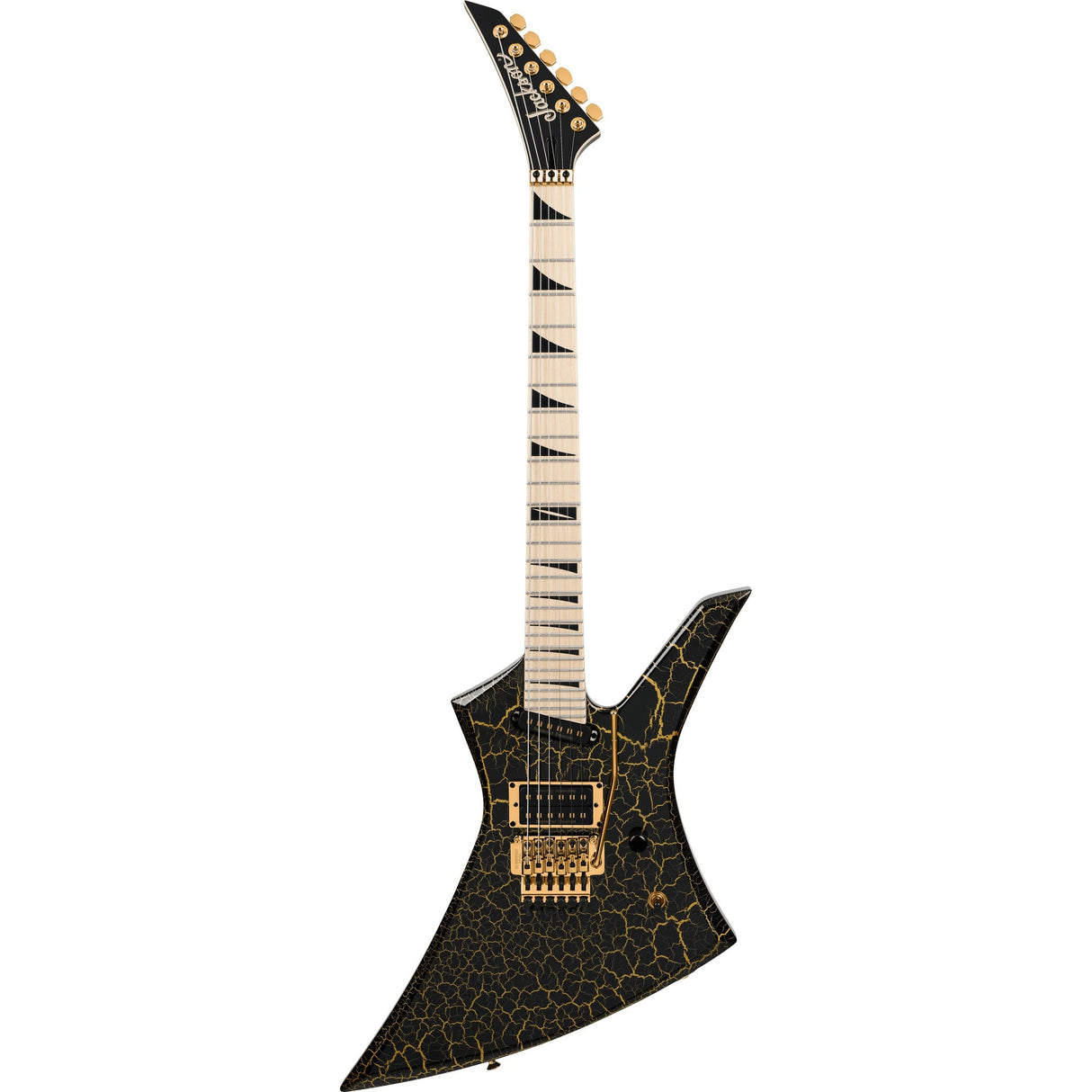 Jackson Pro Series Brandon Ellis KE27 Kelly Signature Electric Guitar - Gold Crackle