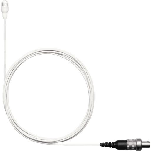 Shure TwinPlex TL45 Omnidirectional Lavalier Microphone - White, LEMO3
