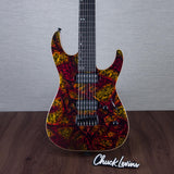 ESP USA M-7 HT Baritone Electric Guitar - Hellfire - #US24178 - Mint, Open Box