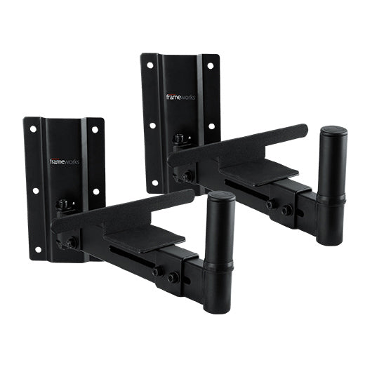 Gator Frameworks GFW-SPK-WM100 Wall Mount Speaker Stands - Pair