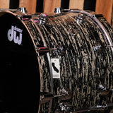 DW Collector's Series 333 4-Piece Shell Pack with 22-Inch Kick - FP - Black Oyster Glass