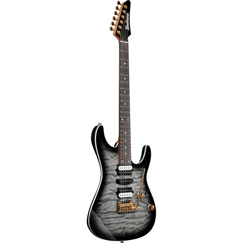 Ibanez 2022 AZ42P1QM AZ Premium Electric Guitar - Black Ice Burst