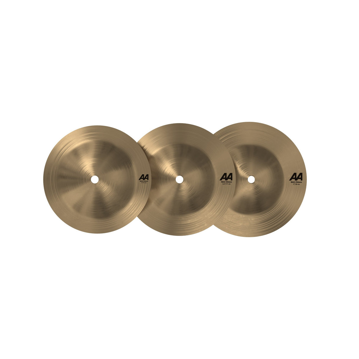 Sabian AA Mike Portnoy Max Bell Chime 3-piece Cymbal Set