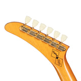 Epiphone 1958 Korina Explorer with White Pickguard Solidbody Electric Guitar - Aged Natural