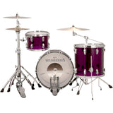Ludwig Vistalite Fab Shell Pack with 22-Inch Kick Drum - Purple Acrylic