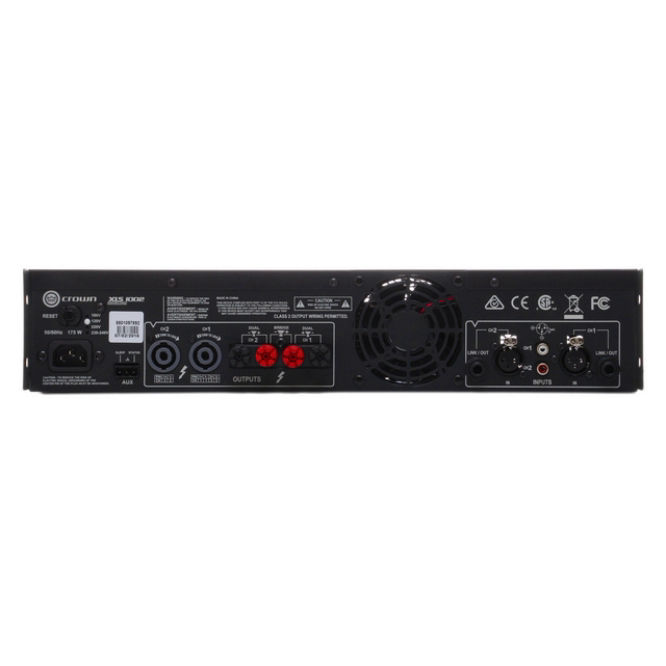 Crown Audio XLS 1002 Drivecore 2 Power Amplifier - New