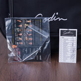 Godin MultiAc Grand Concert SA Nylon String Acoustic-Electric Guitar - Trans Black - CHUCKSCLUSIVE - #25313357