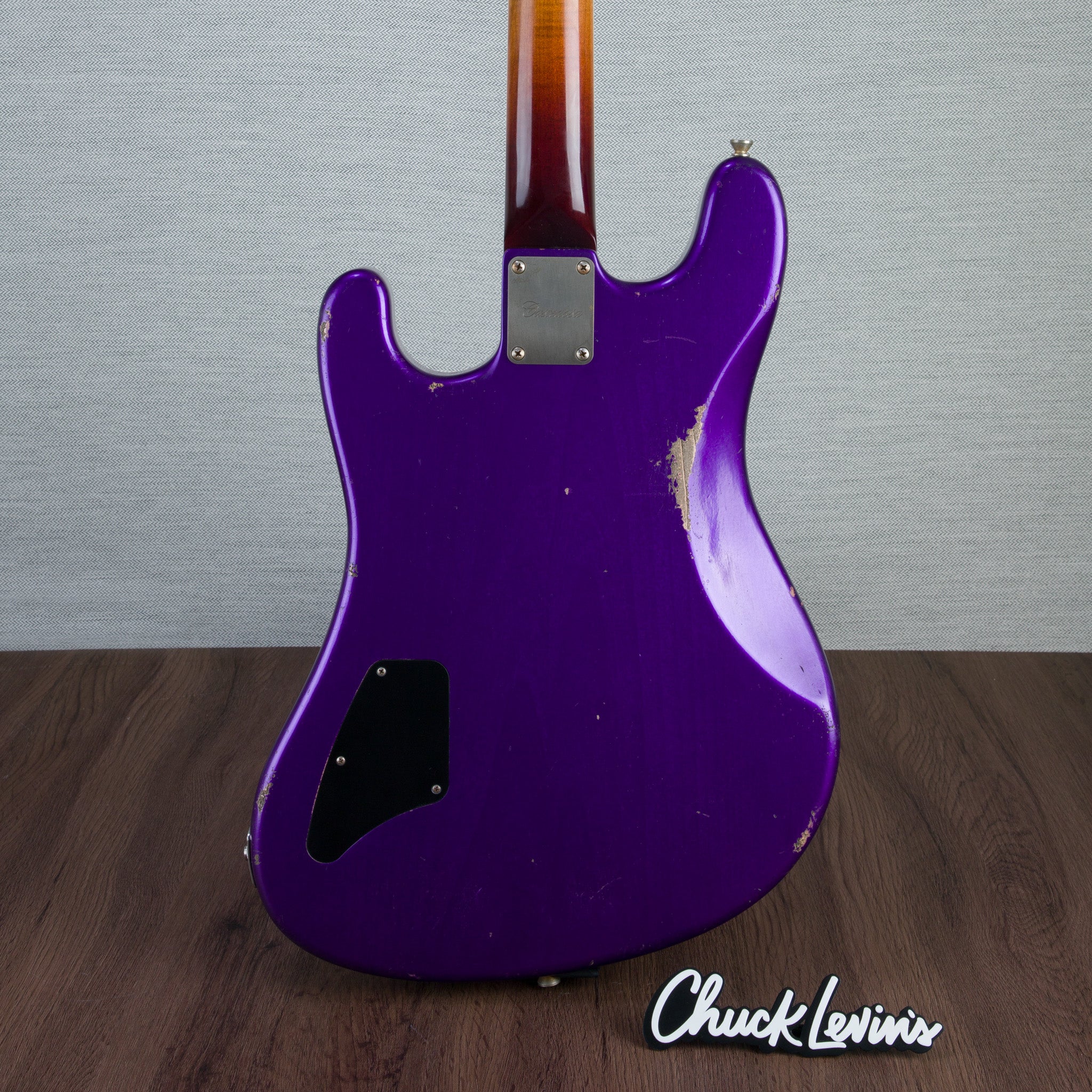 Castedosa Conchers Baritone Electric Guitar - Aged Purple Metallic
