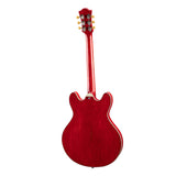 Eastman T64/V-T Semi-Hollow Electric Guitar - Red - New