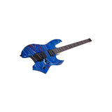 Sire Larry Carlton X6 Headless Electric Guitar - Blue Swirl