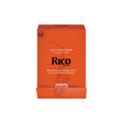 D'Addario RJA0125 Rico Unfiled Alto Sax Reed - 50-Pack, Strength 2