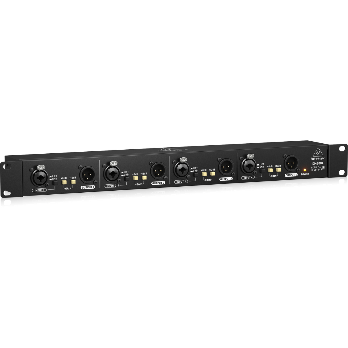 Behringer ULTRA-DI PRO DI4800A Professional 4-Channel Active DI-Box