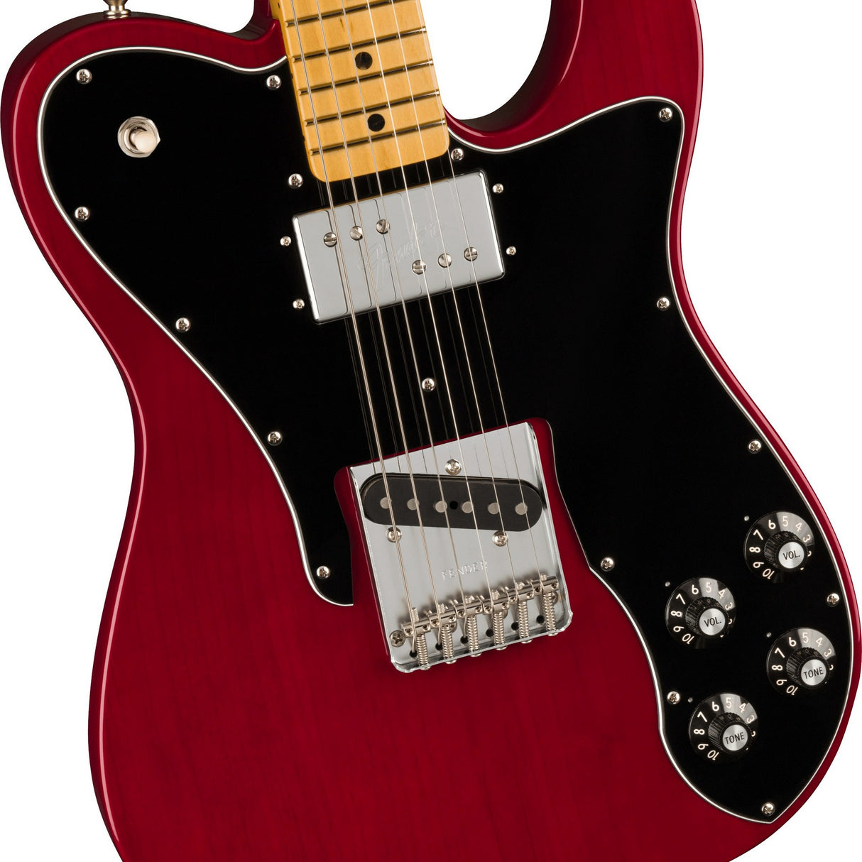 Fender American Vintage II 1977 Telecaster Custom Electric Guitar - Maple Fingerboard, Wine - Mint, Open Box