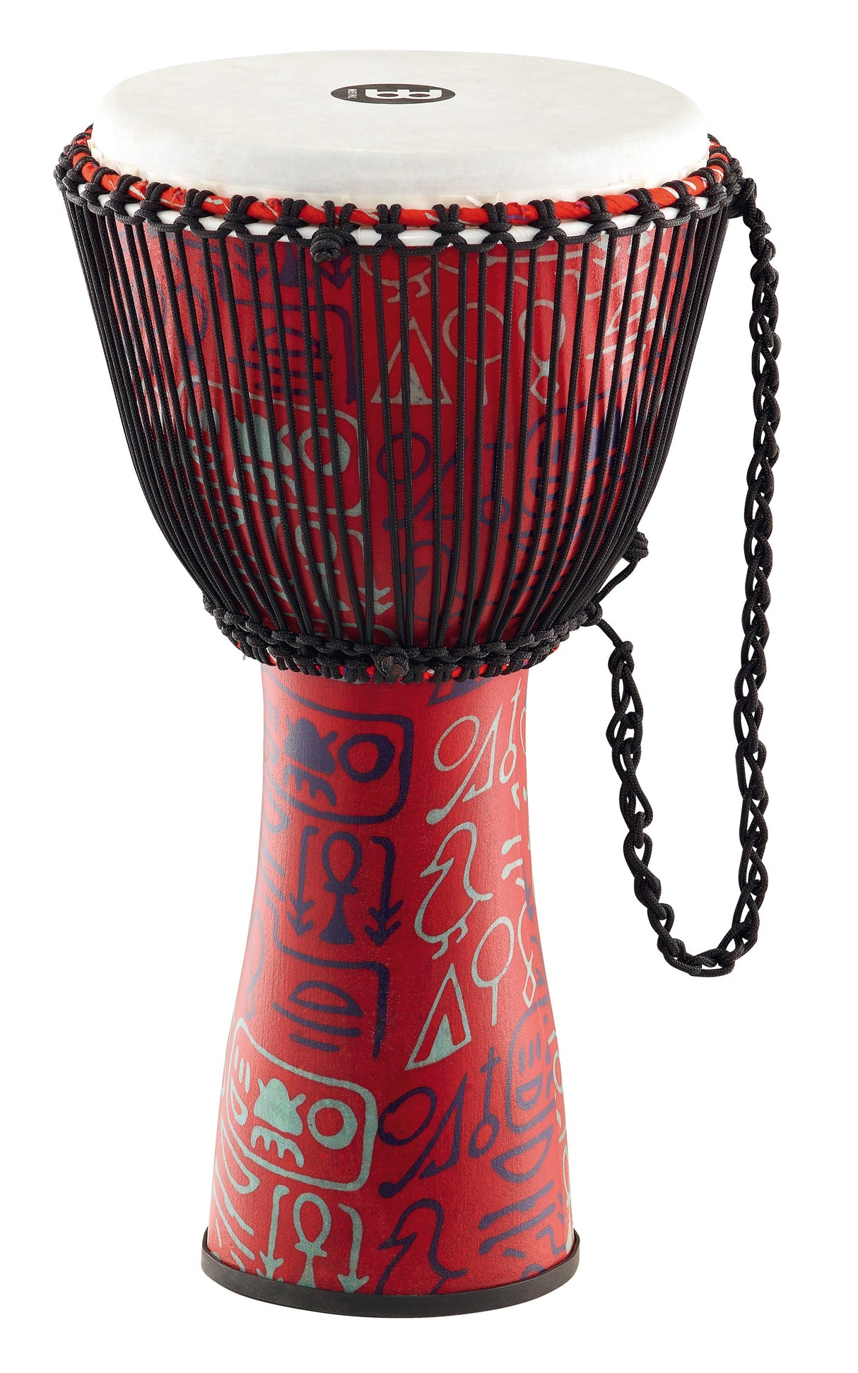 Meinl FADJ1-L Rope Tuned Journey Series Djembe Pharoah's Script 12"