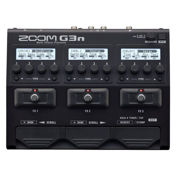 Zoom G3n USB Guitar Effects Pedal