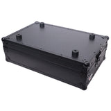 ProX XS-SCLIVE4LTBLATA Flight Style Road Case For Denon SC Live 4 Controller with Laptop Shelf RGB LED 1U Rack Space Black Finish