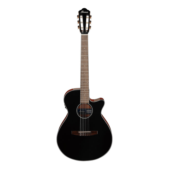 Ibanez AEG Series AEG50N Nylon Acoustic Guitar - Black High Gloss - New